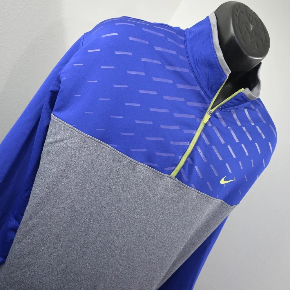 Nike Golf 1/4 Zip Fleece Pullover Mens XXL Tour Performance Dri-Fit Long Sleeve